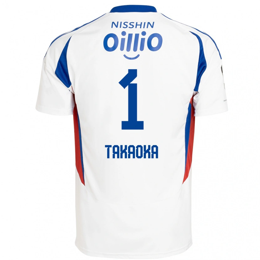 Danxen Pánské Yohei Takaoka #1 Královská Modrá Bílá Daleko Hráčské Dresy 2025/26 Dres