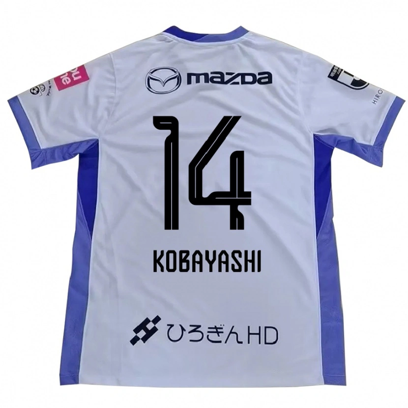 Danxen Pánské Shimon Kobayashi #14 Fialová Oranžová Daleko Hráčské Dresy 2025/26 Dres