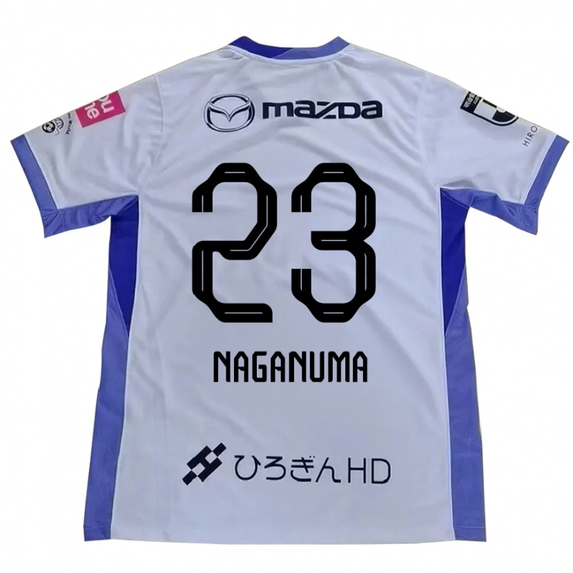 Danxen Pánské Seimei Naganuma #23 Fialová Oranžová Daleko Hráčské Dresy 2025/26 Dres