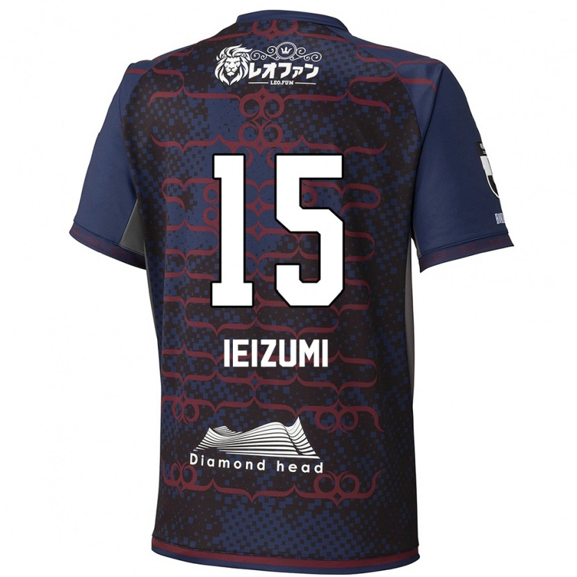 Danxen Pánské Rei Ieizumi #15 Červená Černá Daleko Hráčské Dresy 2025/26 Dres