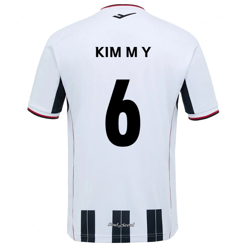 Danxen Pánské Kim Mi-Yeon #6 Černá Červená Daleko Hráčské Dresy 2025/26 Dres