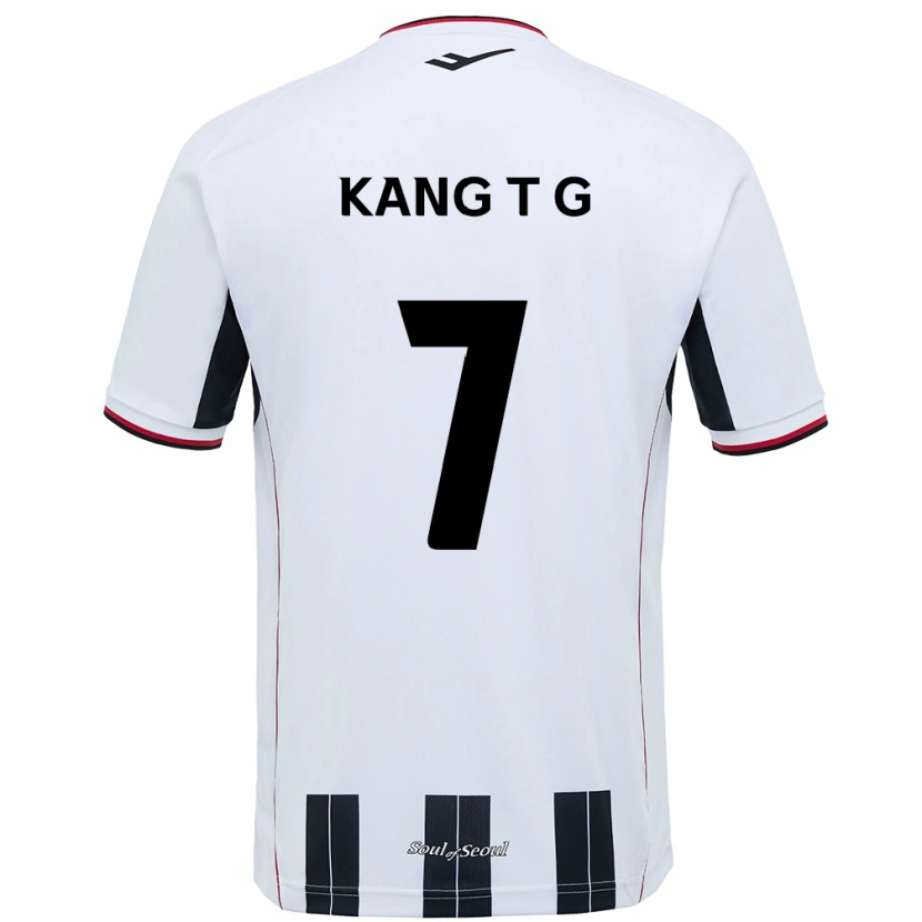 Danxen Pánské Kang Tae-Gyeong #7 Černá Červená Daleko Hráčské Dresy 2025/26 Dres