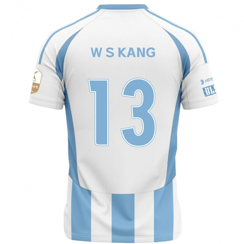 Danxen Pánské Sang-Woo Kang #13 Královská Modrá Žlutá Daleko Hráčské Dresy 2025/26 Dres