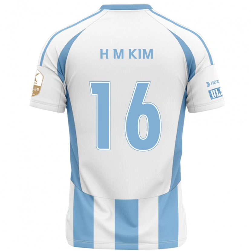 Danxen Pánské Ha-Min Kim #16 Královská Modrá Žlutá Daleko Hráčské Dresy 2025/26 Dres