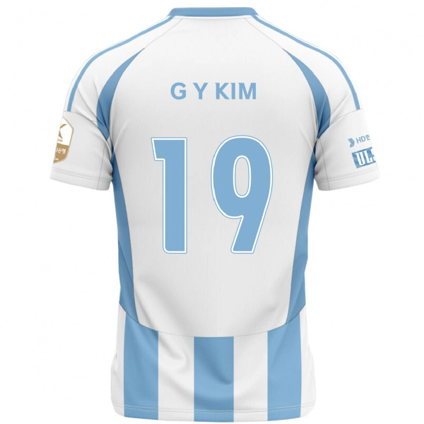 Danxen Pánské Young-Gwon Kim #19 Královská Modrá Žlutá Daleko Hráčské Dresy 2025/26 Dres