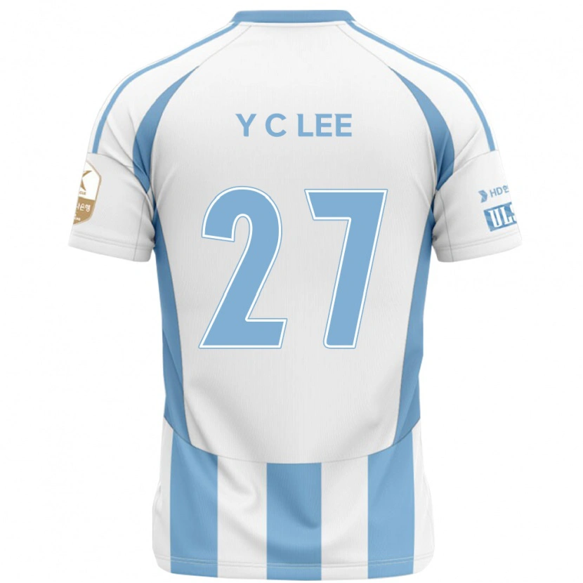 Danxen Pánské Chung-Yong Lee #27 Královská Modrá Žlutá Daleko Hráčské Dresy 2025/26 Dres