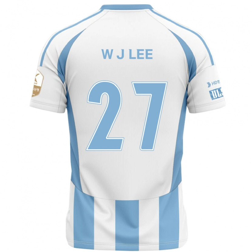 Danxen Pánské Ji-Woo Lee #27 Královská Modrá Žlutá Daleko Hráčské Dresy 2025/26 Dres