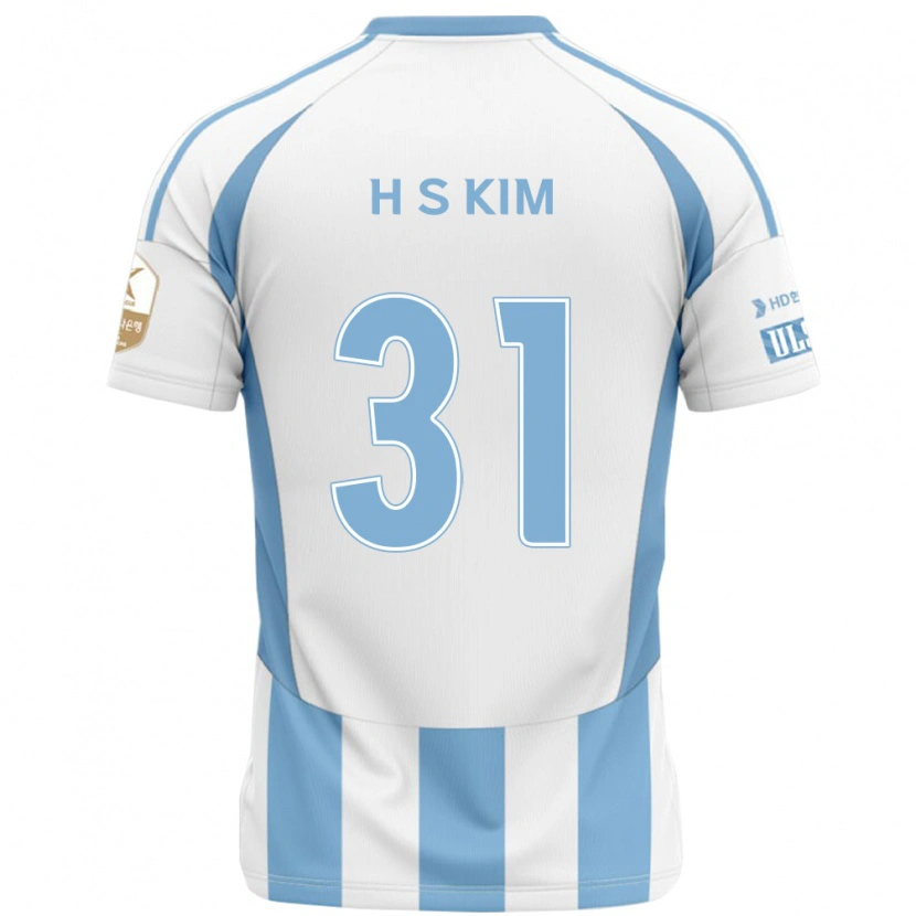 Danxen Pánské Se-Hyoung Kim #31 Královská Modrá Žlutá Daleko Hráčské Dresy 2025/26 Dres
