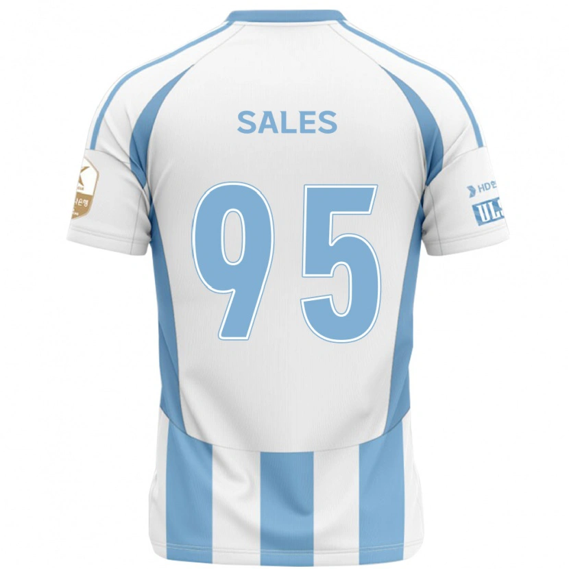 Danxen Pánské Matheus Sales #95 Královská Modrá Žlutá Daleko Hráčské Dresy 2025/26 Dres