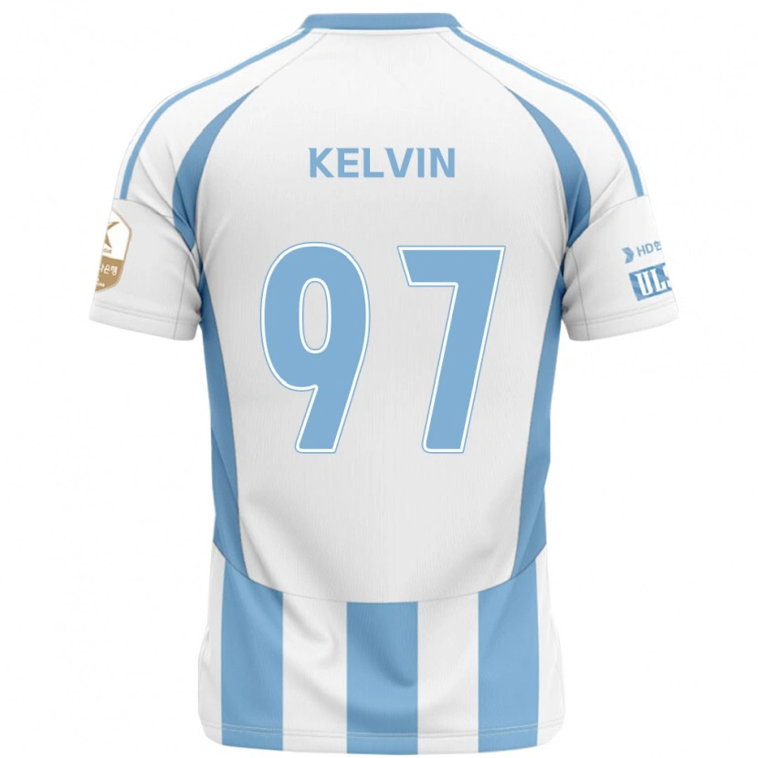 Danxen Pánské Kelvin #97 Královská Modrá Žlutá Daleko Hráčské Dresy 2025/26 Dres