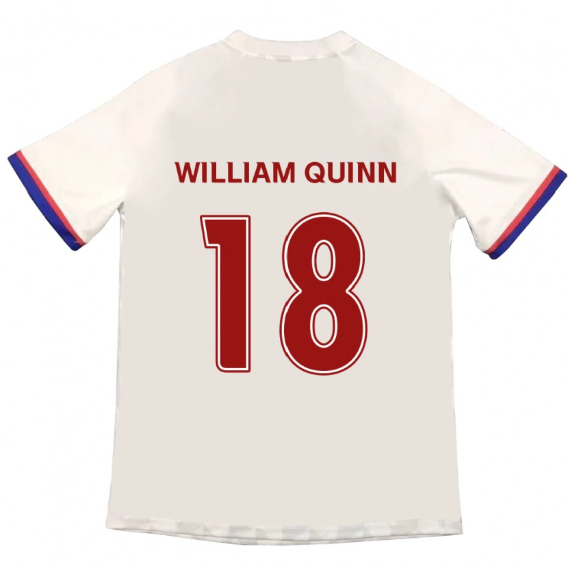 Danxen Pánské Max William Quinn #18 Královská Modrá Červená Daleko Hráčské Dresy 2025/26 Dres