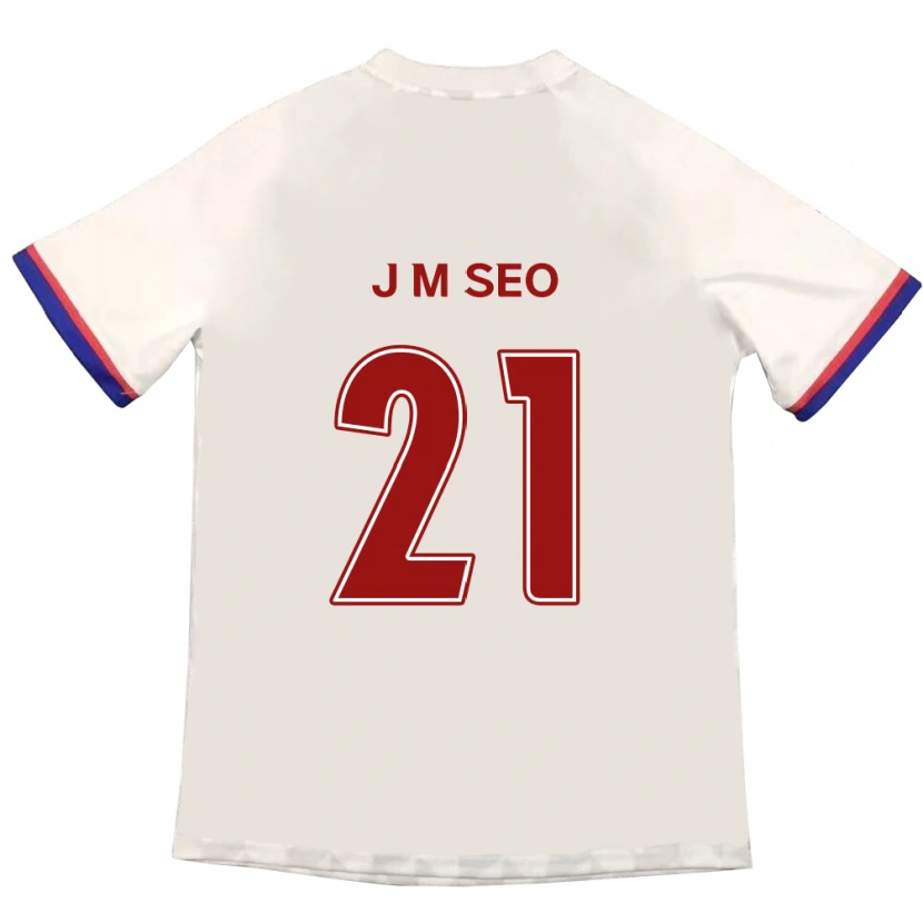 Danxen Pánské Jae-Min Seo #21 Královská Modrá Červená Daleko Hráčské Dresy 2025/26 Dres