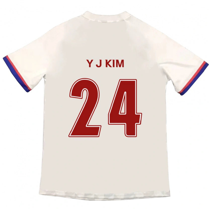 Danxen Pánské Ju-Yeop Kim #24 Královská Modrá Červená Daleko Hráčské Dresy 2025/26 Dres