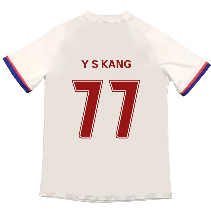 Danxen Pánské Sang-Yun Kang #77 Královská Modrá Červená Daleko Hráčské Dresy 2025/26 Dres