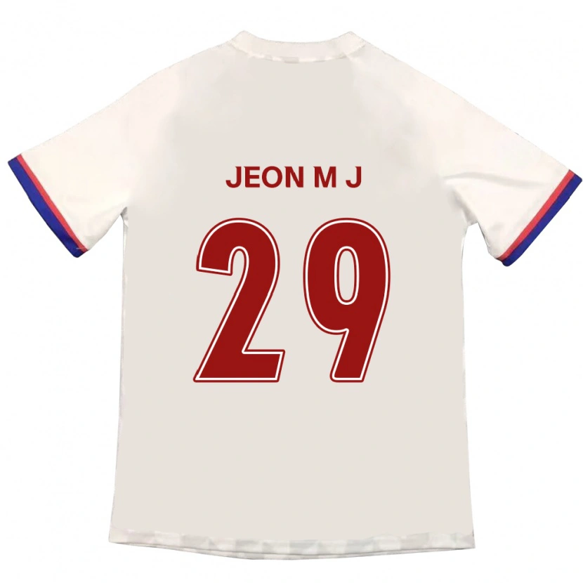 Danxen Pánské Jeon Min-Ji #29 Královská Modrá Červená Daleko Hráčské Dresy 2025/26 Dres