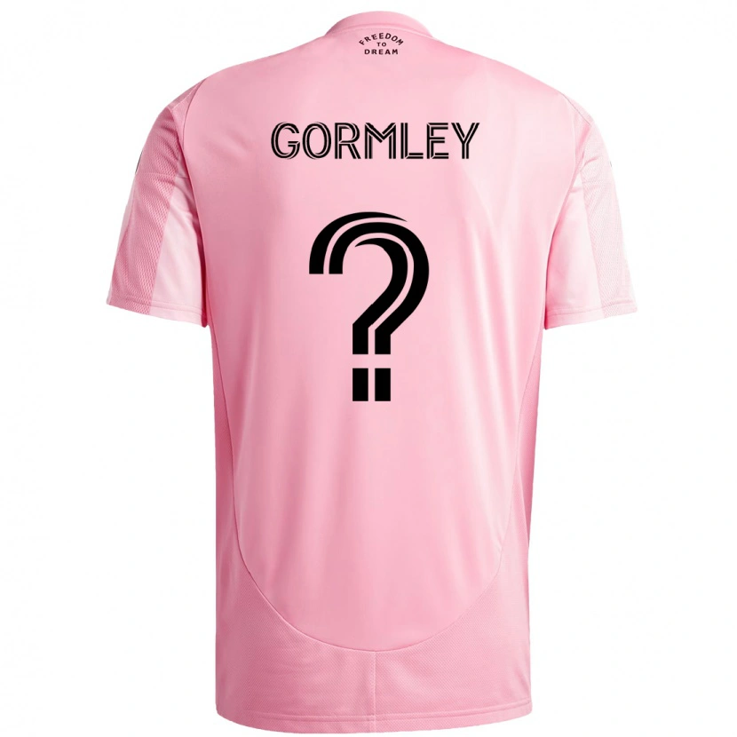 Danxen Dámské Sean Gormley #0 Černá Růžová Domů Hráčské Dresy 2025/26 Dres