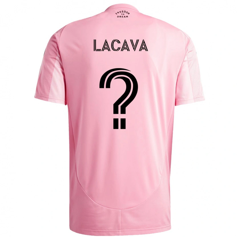 Danxen Dámské Jake Lacava #0 Černá Růžová Domů Hráčské Dresy 2025/26 Dres