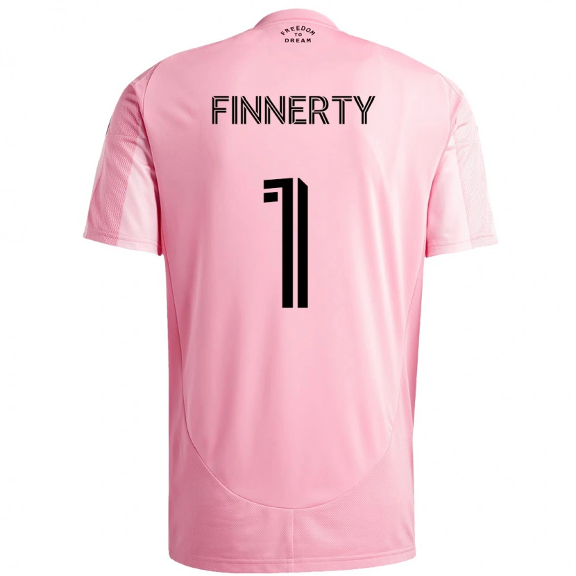 Danxen Dámské Owen Finnerty #1 Černá Růžová Domů Hráčské Dresy 2025/26 Dres