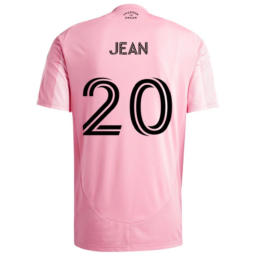 Danxen Dámské Corentin Jean #20 Černá Růžová Domů Hráčské Dresy 2025/26 Dres