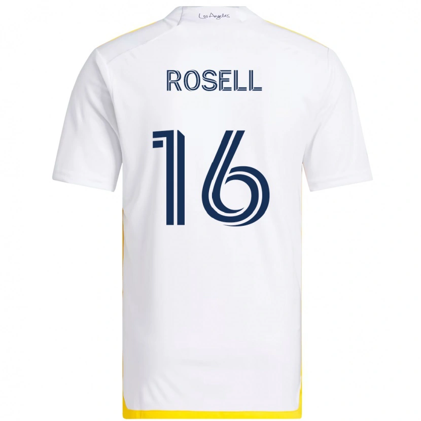 Danxen Dámské Uri Rosell #16 Fialová Modrá Domů Hráčské Dresy 2025/26 Dres