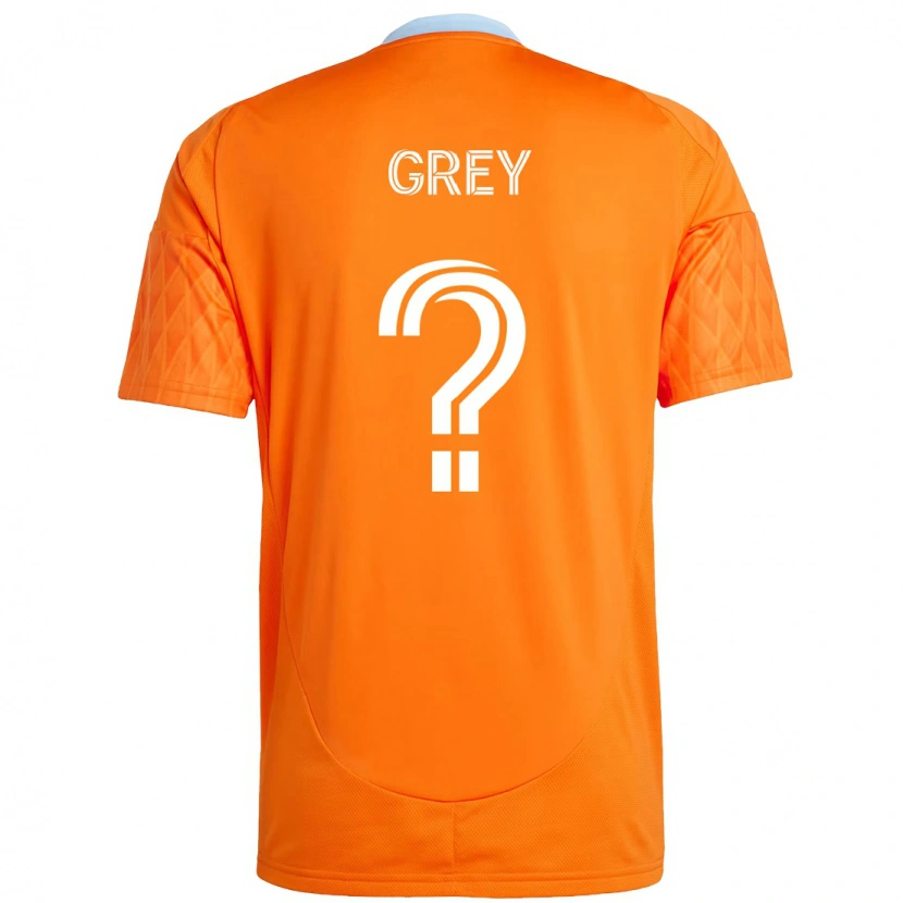 Danxen Dámské Omar Grey #0 Fialová Oranžová Domů Hráčské Dresy 2025/26 Dres