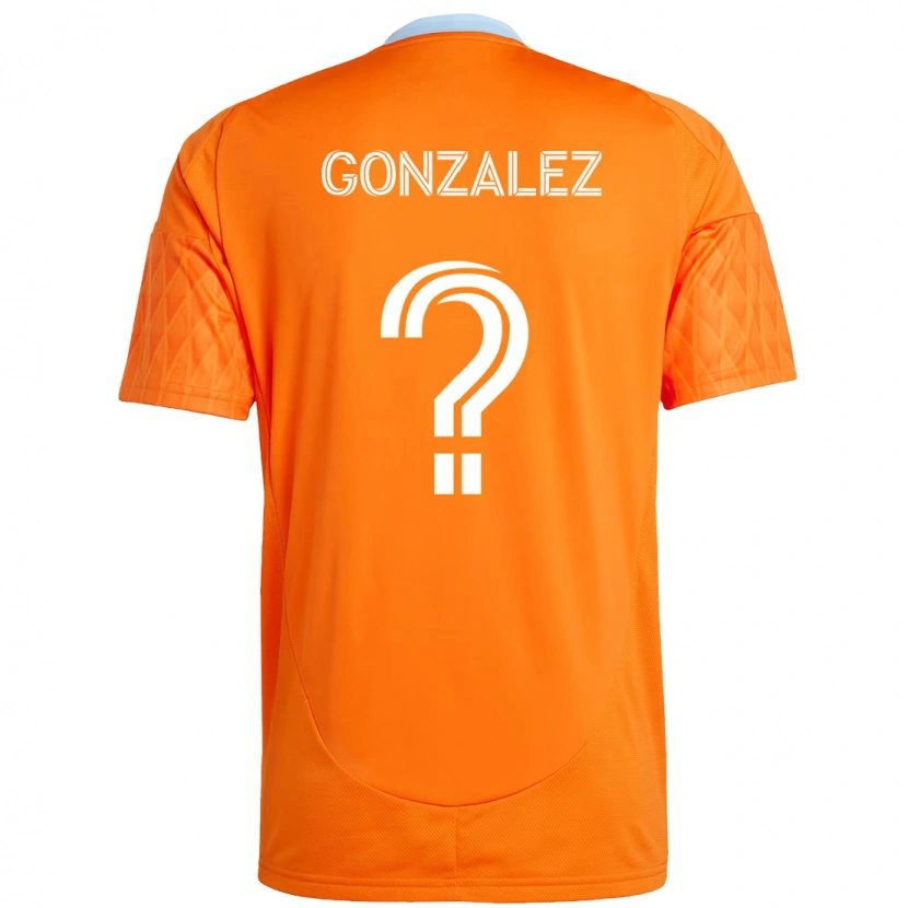 Danxen Dámské Axel Gonzalez #0 Fialová Oranžová Domů Hráčské Dresy 2025/26 Dres