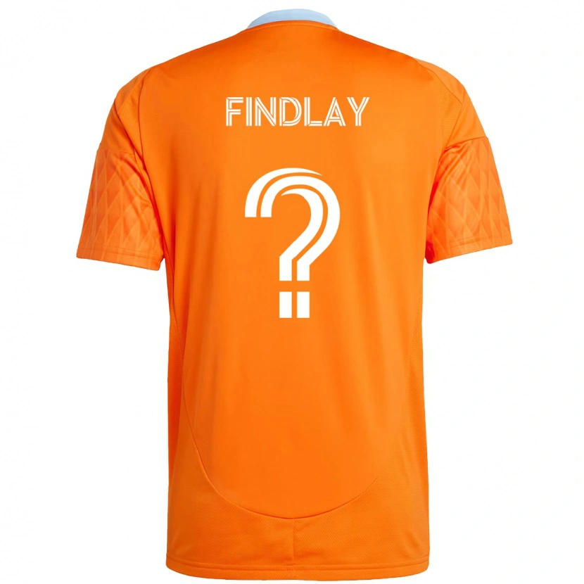 Danxen Dámské Maddox Findlay #0 Fialová Oranžová Domů Hráčské Dresy 2025/26 Dres