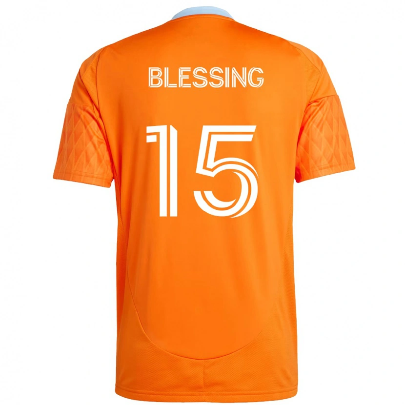 Danxen Dámské Latif Blessing #15 Fialová Oranžová Domů Hráčské Dresy 2025/26 Dres