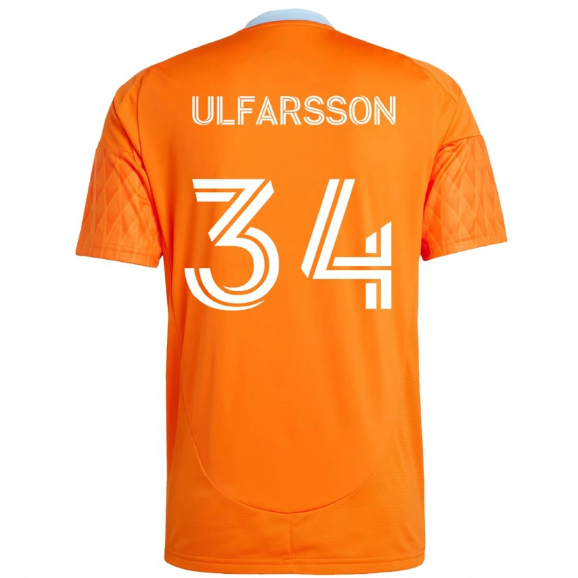 Danxen Dámské Thor Úlfarsson #34 Fialová Oranžová Domů Hráčské Dresy 2025/26 Dres