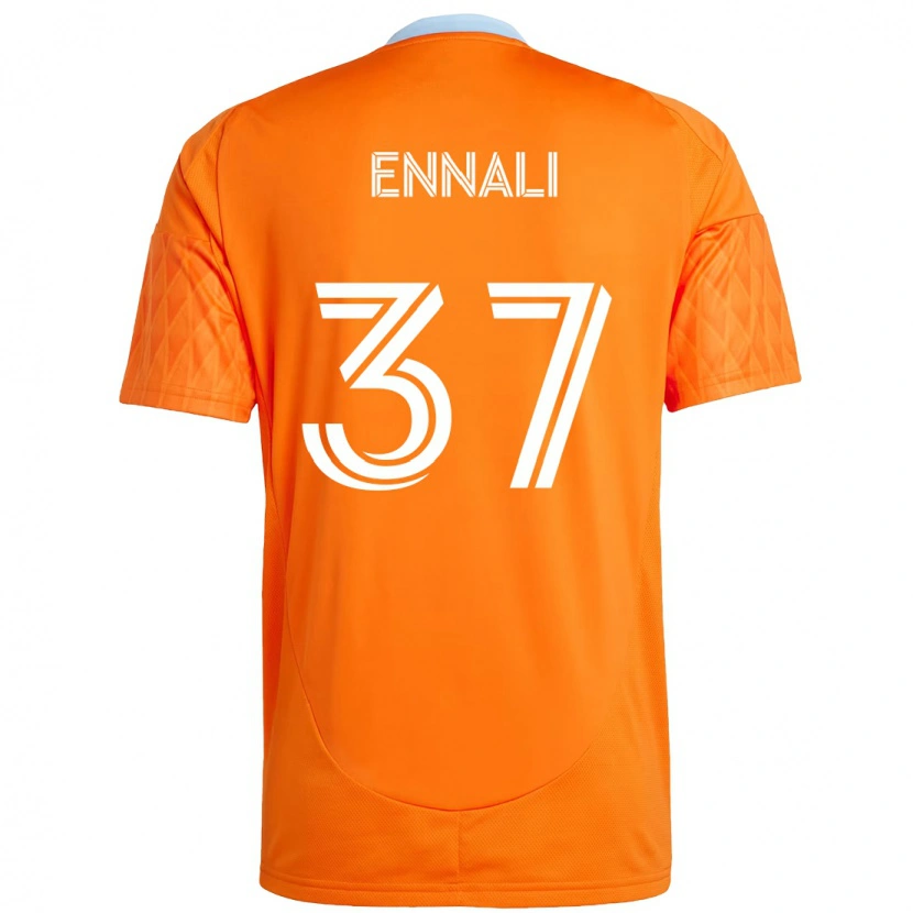 Danxen Dámské Lawrence Ennali #37 Fialová Oranžová Domů Hráčské Dresy 2025/26 Dres