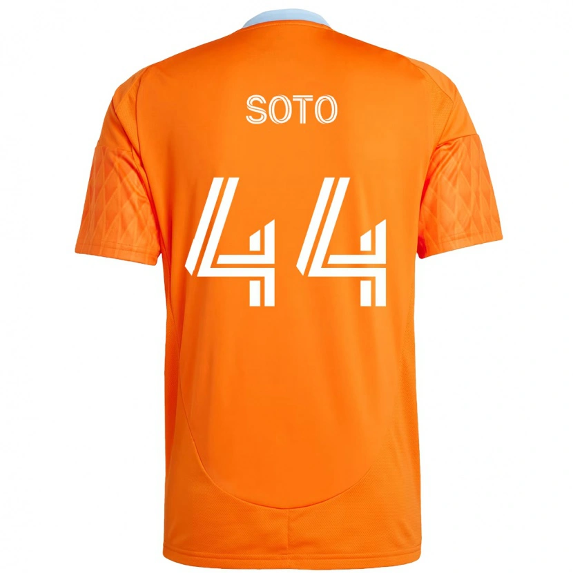 Danxen Dámské Ezekiel Soto #44 Fialová Oranžová Domů Hráčské Dresy 2025/26 Dres