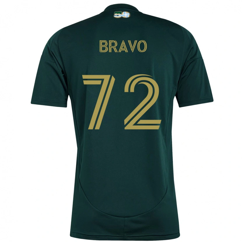 Danxen Dámské Julian Bravo #72 Béžová Zelená Domů Hráčské Dresy 2025/26 Dres