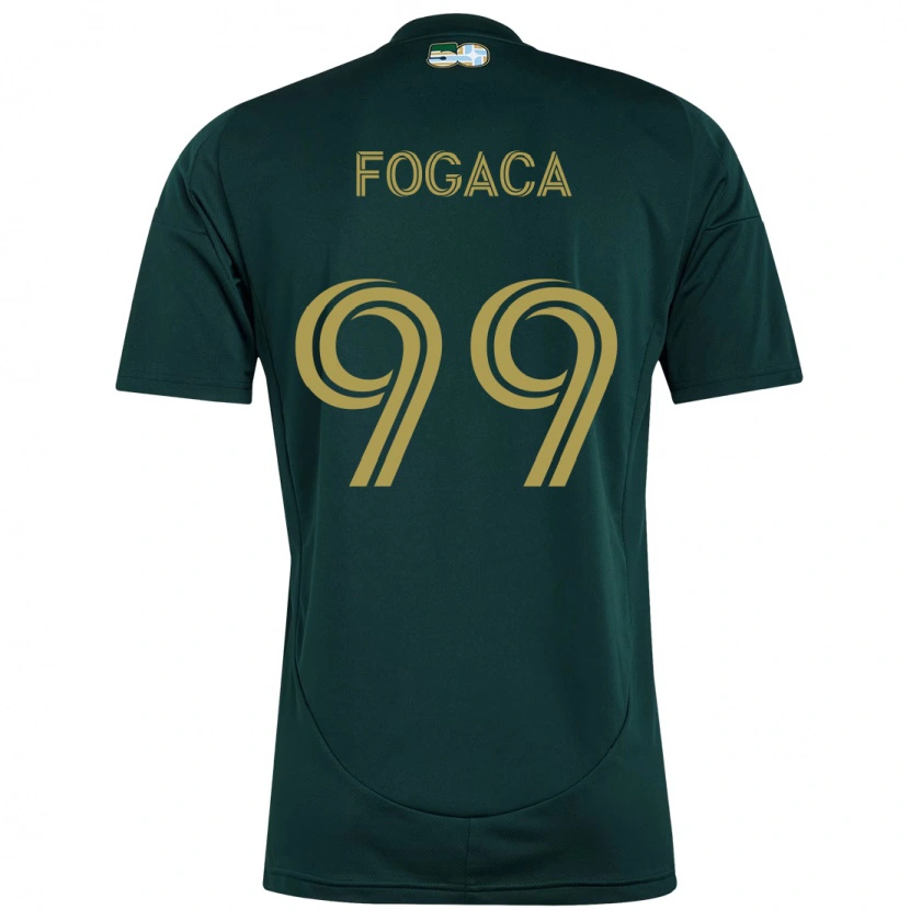Danxen Dámské Nathan Fogaça #99 Béžová Zelená Domů Hráčské Dresy 2025/26 Dres