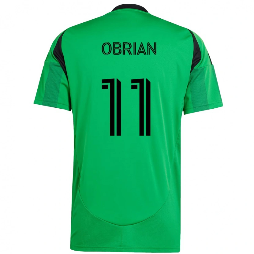 Danxen Dámské Jáder Obrian #11 Bílá Zelená Domů Hráčské Dresy 2025/26 Dres