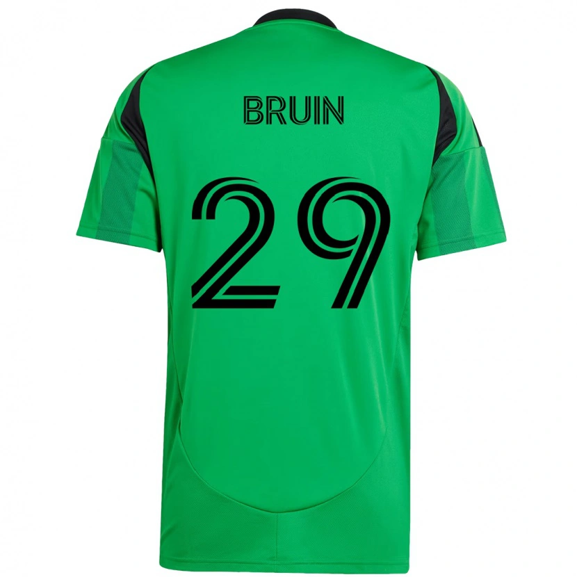 Danxen Dámské Will Bruin #29 Bílá Zelená Domů Hráčské Dresy 2025/26 Dres