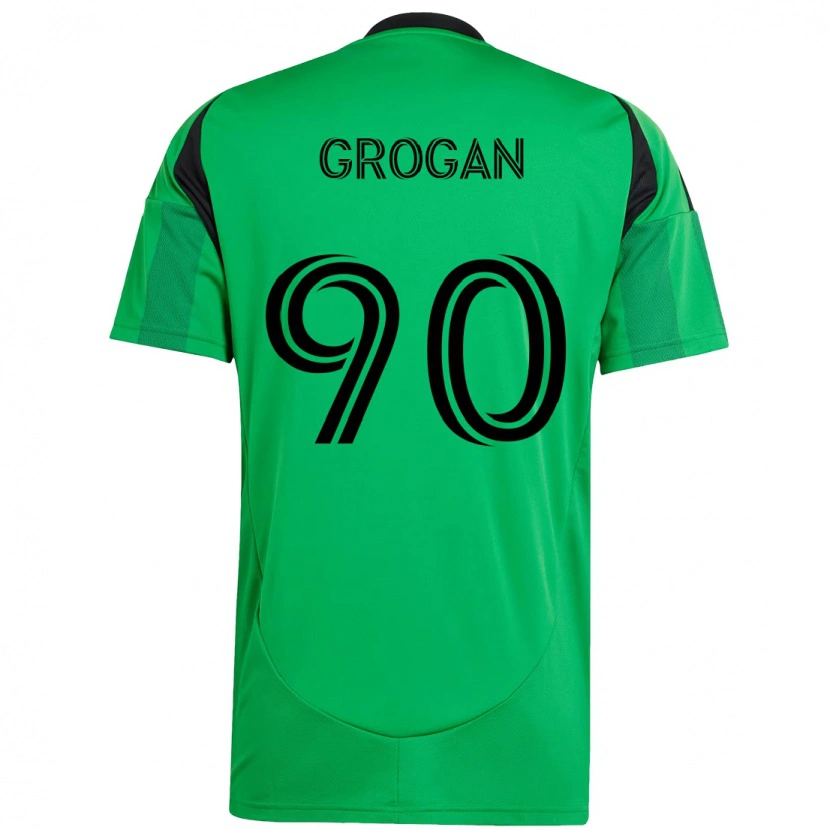 Danxen Dámské Peter Grogan #90 Bílá Zelená Domů Hráčské Dresy 2025/26 Dres