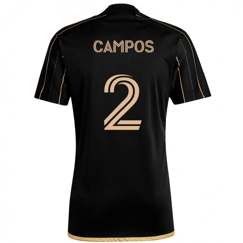 Danxen Dámské Omar Campos #2 Bílá Hnědá Domů Hráčské Dresy 2025/26 Dres