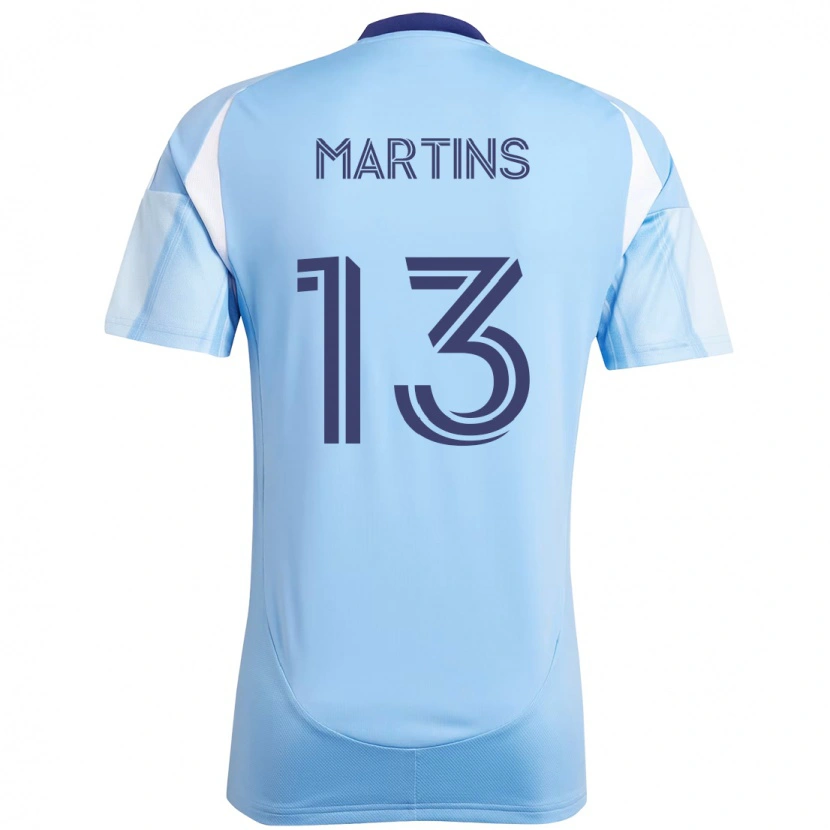 Danxen Dámské Thiago Martins #13 Černá Modrá Oranžová Domů Hráčské Dresy 2025/26 Dres