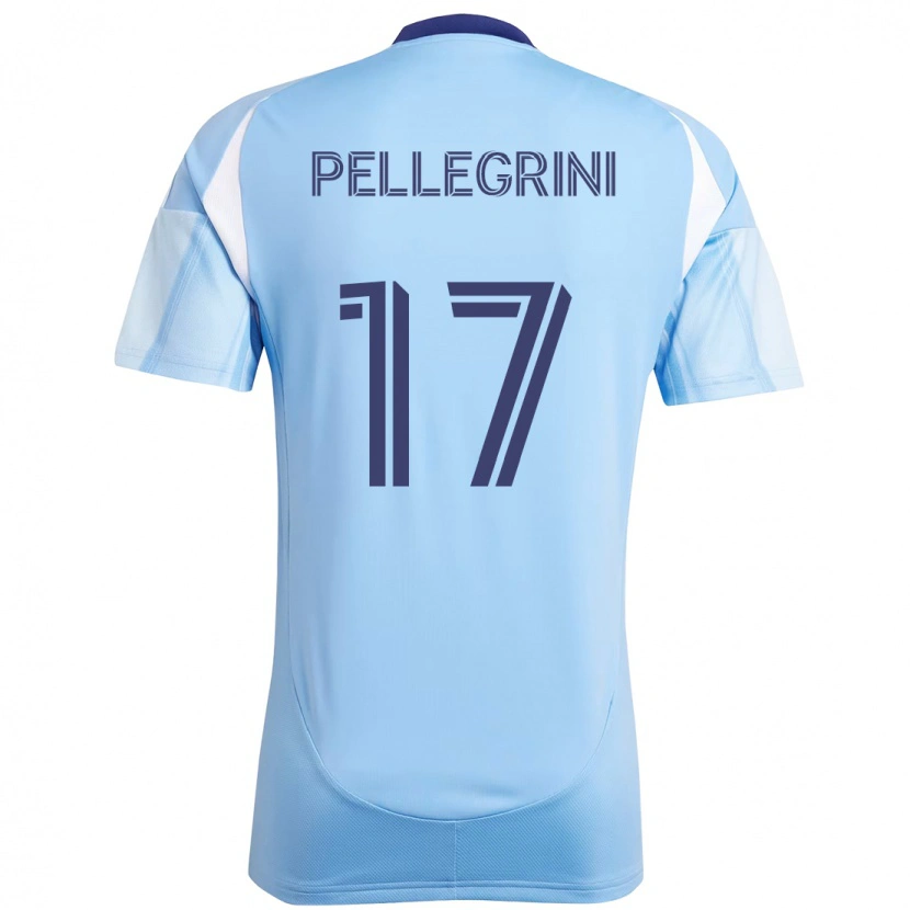 Danxen Dámské Matías Pellegrini #17 Černá Modrá Oranžová Domů Hráčské Dresy 2025/26 Dres