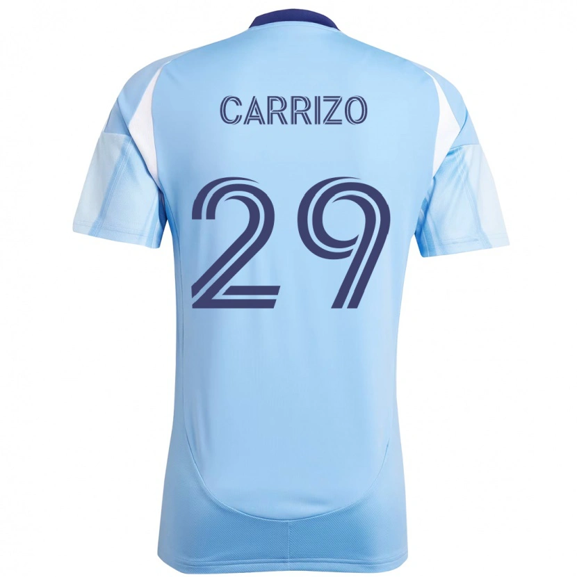 Danxen Dámské Máximo Carrizo #29 Černá Modrá Oranžová Domů Hráčské Dresy 2025/26 Dres