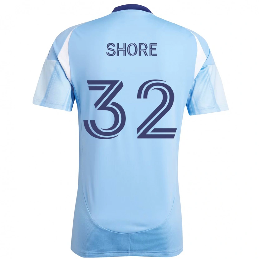 Danxen Dámské Jonathan Shore #32 Černá Modrá Oranžová Domů Hráčské Dresy 2025/26 Dres