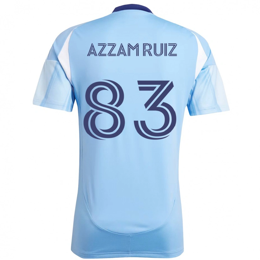 Danxen Dámské Camil Azzam Ruiz #83 Černá Modrá Oranžová Domů Hráčské Dresy 2025/26 Dres