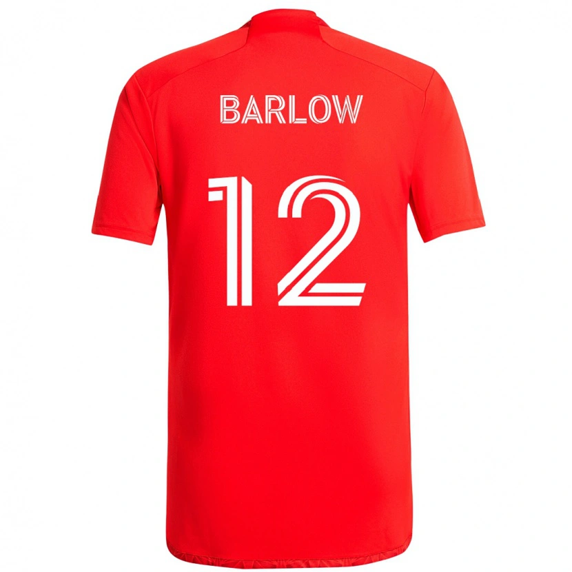 Danxen Dámské Tom Barlow #12 Světle Nebesky Modrá Modrá Domů Hráčské Dresy 2025/26 Dres