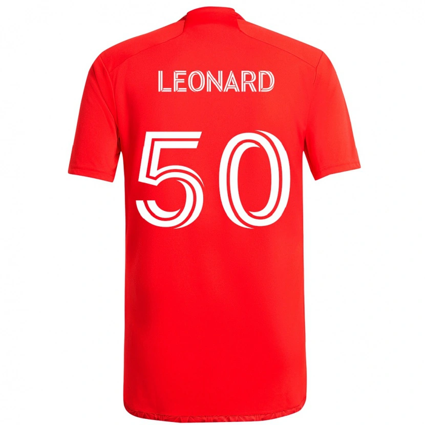 Danxen Dámské Eric Leonard #50 Světle Nebesky Modrá Modrá Domů Hráčské Dresy 2025/26 Dres