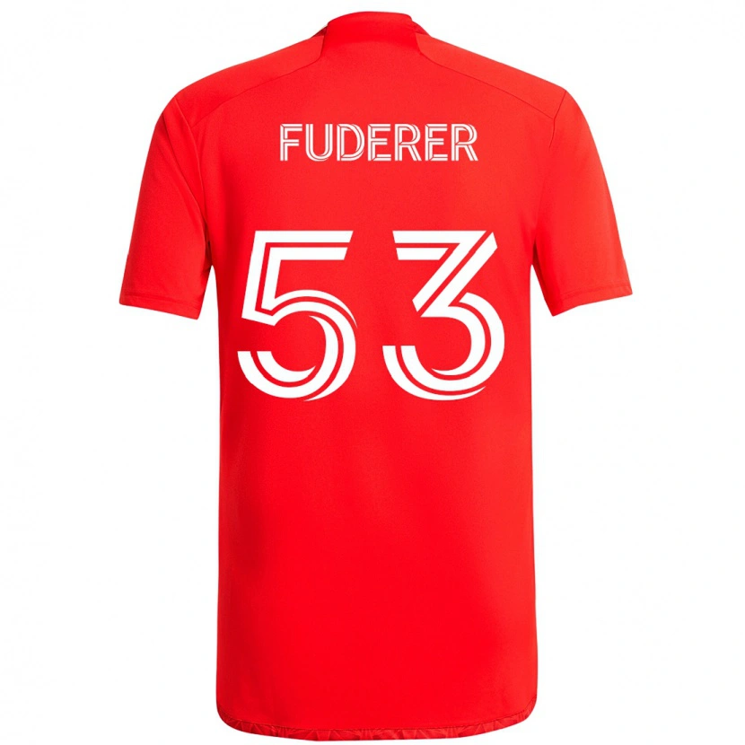 Danxen Dámské Jake Fuderer #53 Světle Nebesky Modrá Modrá Domů Hráčské Dresy 2025/26 Dres