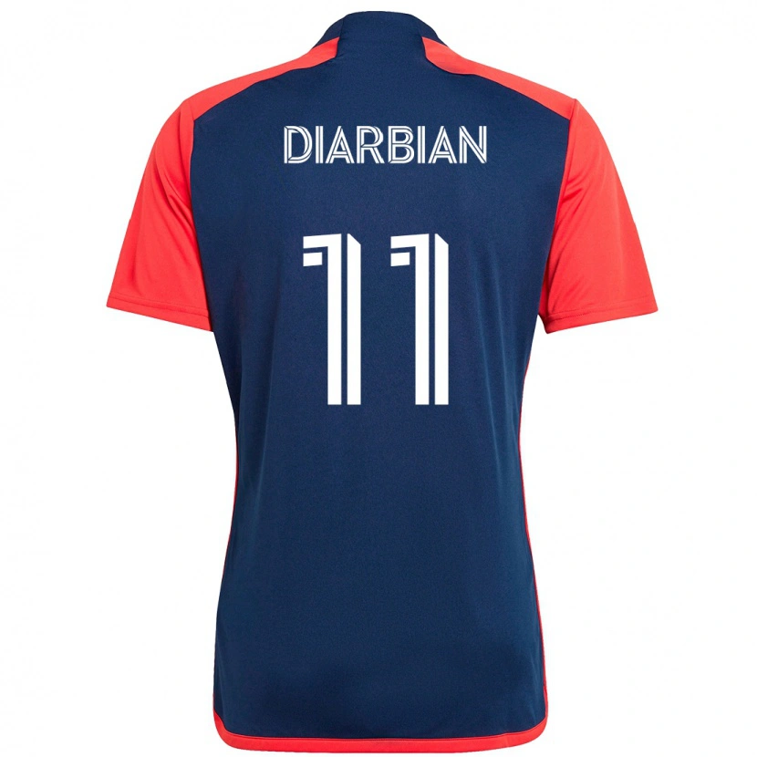 Danxen Dámské Gevork Diarbian #11 Modrá Červená Domů Hráčské Dresy 2025/26 Dres