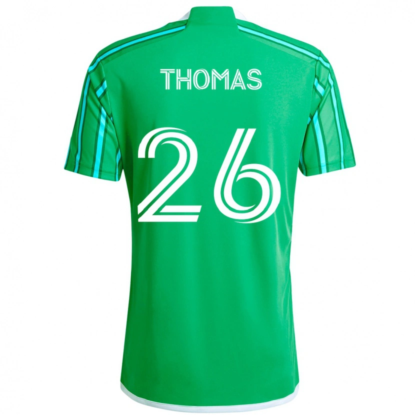 Danxen Dámské Andrew Thomas #26 Zelená Bílá Domů Hráčské Dresy 2025/26 Dres