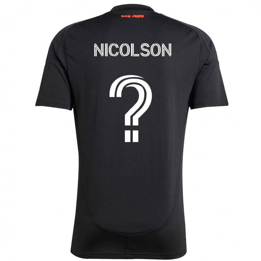 Danxen Dámské John Nicolson #0 Bílá Červená Domů Hráčské Dresy 2025/26 Dres