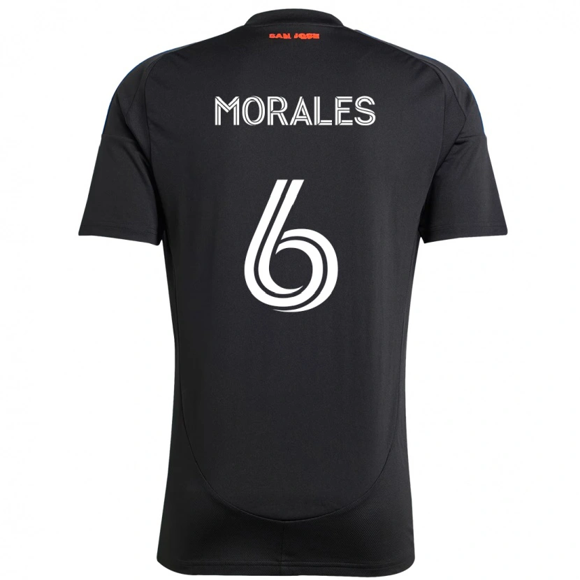 Danxen Dámské Alfredo Morales #6 Bílá Červená Domů Hráčské Dresy 2025/26 Dres