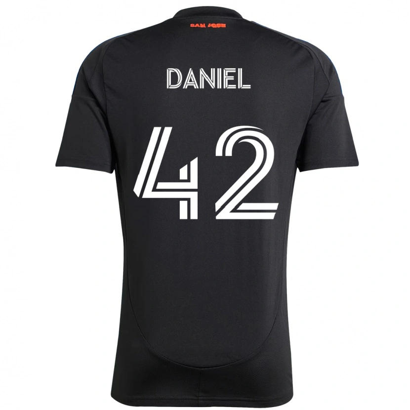 Danxen Dámské Daniel #42 Bílá Červená Domů Hráčské Dresy 2025/26 Dres